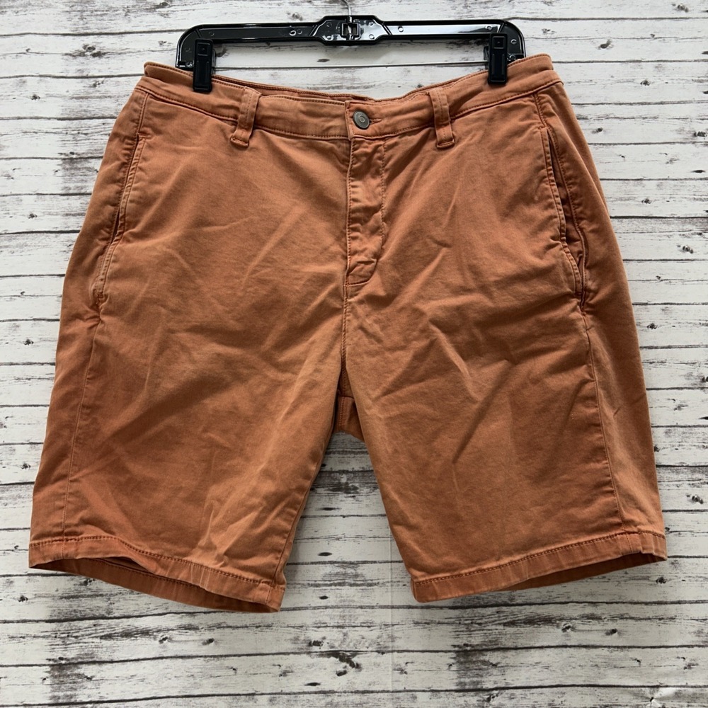Mavi Jeans Flat Front Chino Shorts Salmon Color Preppy  Men's Size 36
